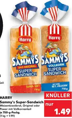 Kaufland HARRY Sammy's Super-Sandwich Angebot