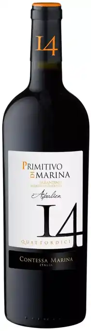 Kaufland Weingut Contessa Marina 14 Primitivo di Angebot