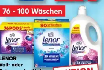 Kaufland Lenor Vollwaschmittel Angebot