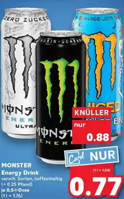 Kaufland MONSTER Energy Drink Angebot