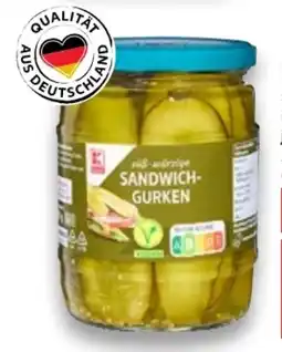 Kaufland K-Classic Sandwichgurken Angebot