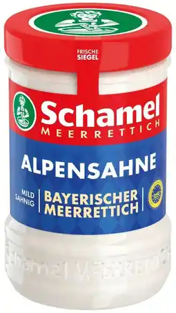 Kaufland Schamel Bayerischer Meerrettich Alpensahne Angebot