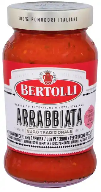 Kaufland Bertolli Arrabbiata Pasta Sauce Angebot