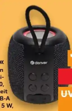 Kaufland Denver Bluetooth Lautsprecher BTV-130B Angebot