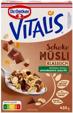 Kaufland Dr. Oetker Vitalis Müsli Angebot
