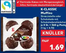 Kaufland K-CLASSIC Muffins Angebot