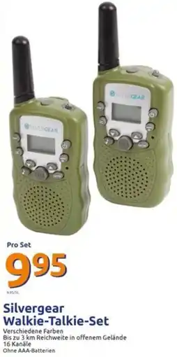 Action Silvergear Walkie-Talkie-Set Angebot