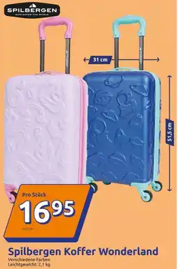 Action Spilbergen Koffer Wonderland Angebot