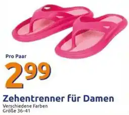 Action Zehentrenner für Damen Angebot