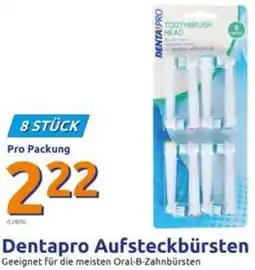 Action Dentapro Aufsteckbürsten Angebot