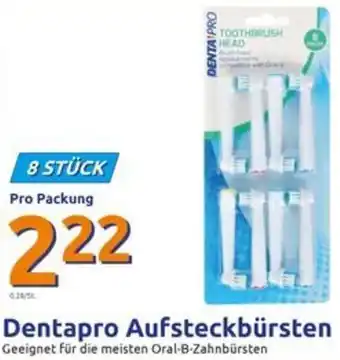 Action Dentapro Aufsteckbürsten Angebot