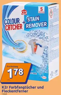 Action K2r Farbfangtücher und Fleckentferner Angebot