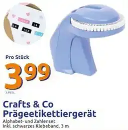 Action Crafts & Co Prägeetikettiergerät Angebot