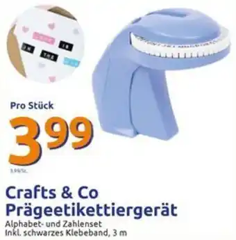 Action Crafts & Co Prägeetikettiergerät Angebot