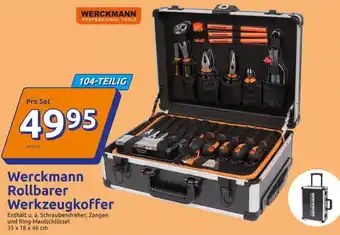 Action Werckmann Rollbarer Werkzeugkoffer Angebot
