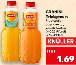 Kaufland GRANINI Trinkgenuss Angebot