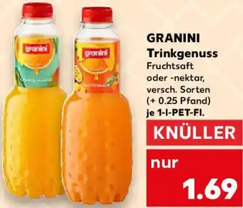 Kaufland GRANINI Trinkgenuss Angebot
