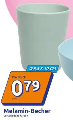 Action Melamin-Becher Angebot