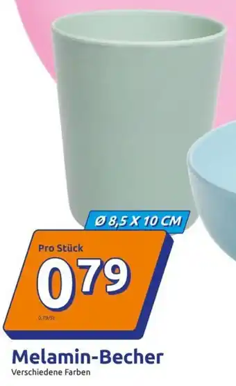 Action Melamin-Becher Angebot