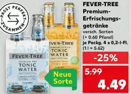 Kaufland FEVER-TREE Premium Erfrischungsgetränke Angebot