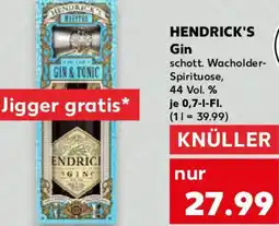 Kaufland HENDRICK'S Gin Angebot