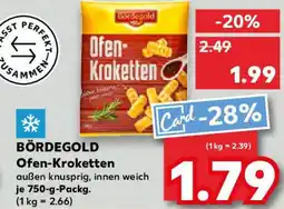 Kaufland BÖRDEGOLD Ofen-Kroketten Angebot