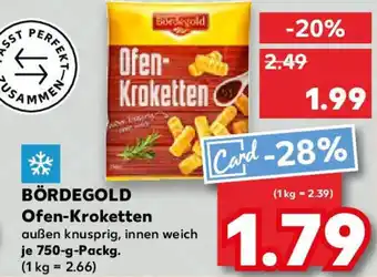 Kaufland BÖRDEGOLD Ofen-Kroketten Angebot