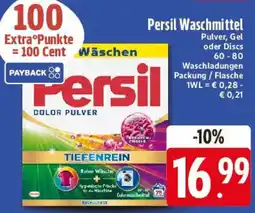 Edeka Persil Waschmittel Angebot