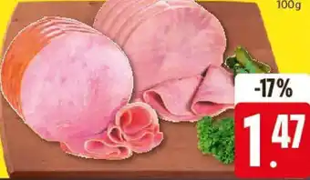 Edeka Rohgeräuchertes Wammerl oder Kochschinken Angebot