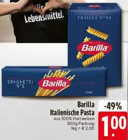 Edeka Barilla Italienische Pasta Angebot
