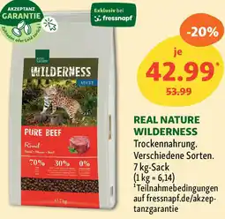 Fressnapf REAL NATURE WILDERNESS Trockennahrung Angebot