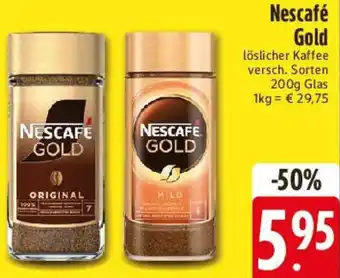 Edeka Nescafé Gold Angebot