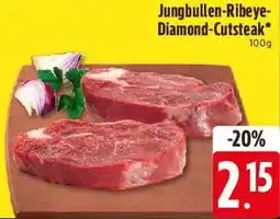 E-Center Jungbullen Ribeye Diamond-Cutsteak Angebot