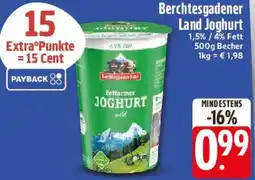 E-Center Berchtesgadener Land Joghurt Angebot