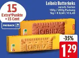 E-Center Leibniz Butterkeks Angebot