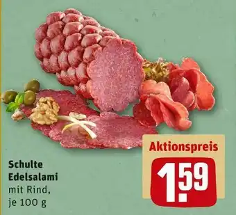 REWE Schulte edelsalami Angebot