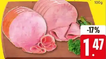 E-Center Rohgeräuchertes Wammerl oder Kochschinken Angebot