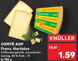 Kaufland COMTÉ AOP Franz. Hartkäse Angebot