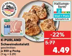 Kaufland K-PURLAND Schweinekotelett Angebot