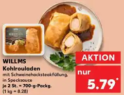 Kaufland WILLMS Kohlrouladen Angebot