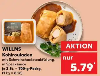 Kaufland WILLMS Kohlrouladen Angebot