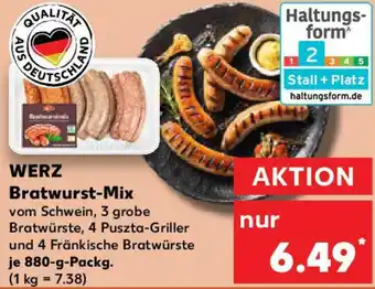 Kaufland WERZ Bratwurst-Mix Angebot