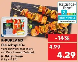 Kaufland K-PURLAND Fleischspieße Angebot