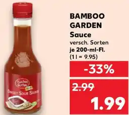 Kaufland BAMBOO GARDEN Sauce Angebot