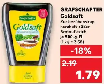 Kaufland GRAFSCHAFTER Goldsaft Angebot