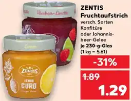 Kaufland ZENTIS Fruchtaufstrich Angebot