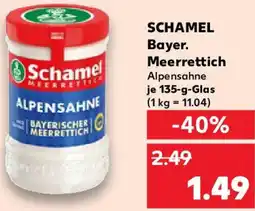 Kaufland SCHAMEL Bayer. Meerrettich Angebot