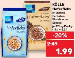 Kaufland KÖLLN Haferfleks Angebot