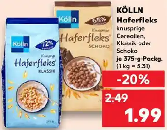 Kaufland KÖLLN Haferfleks Angebot
