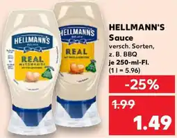 Kaufland HELLMANN'S Sauce Angebot